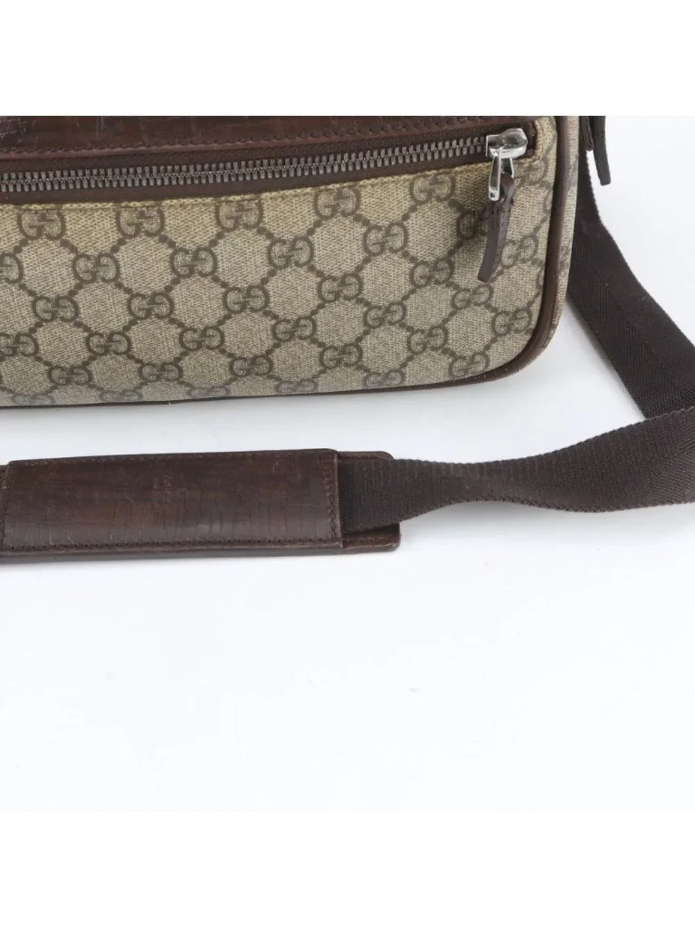 Gucci GG Supreme Leather Shoulder Bag Crossbody Messenger Business